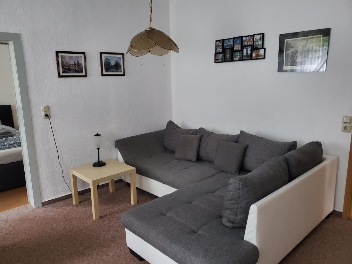 Ferienwohnung Am Rosengarten 로바우 외부 사진