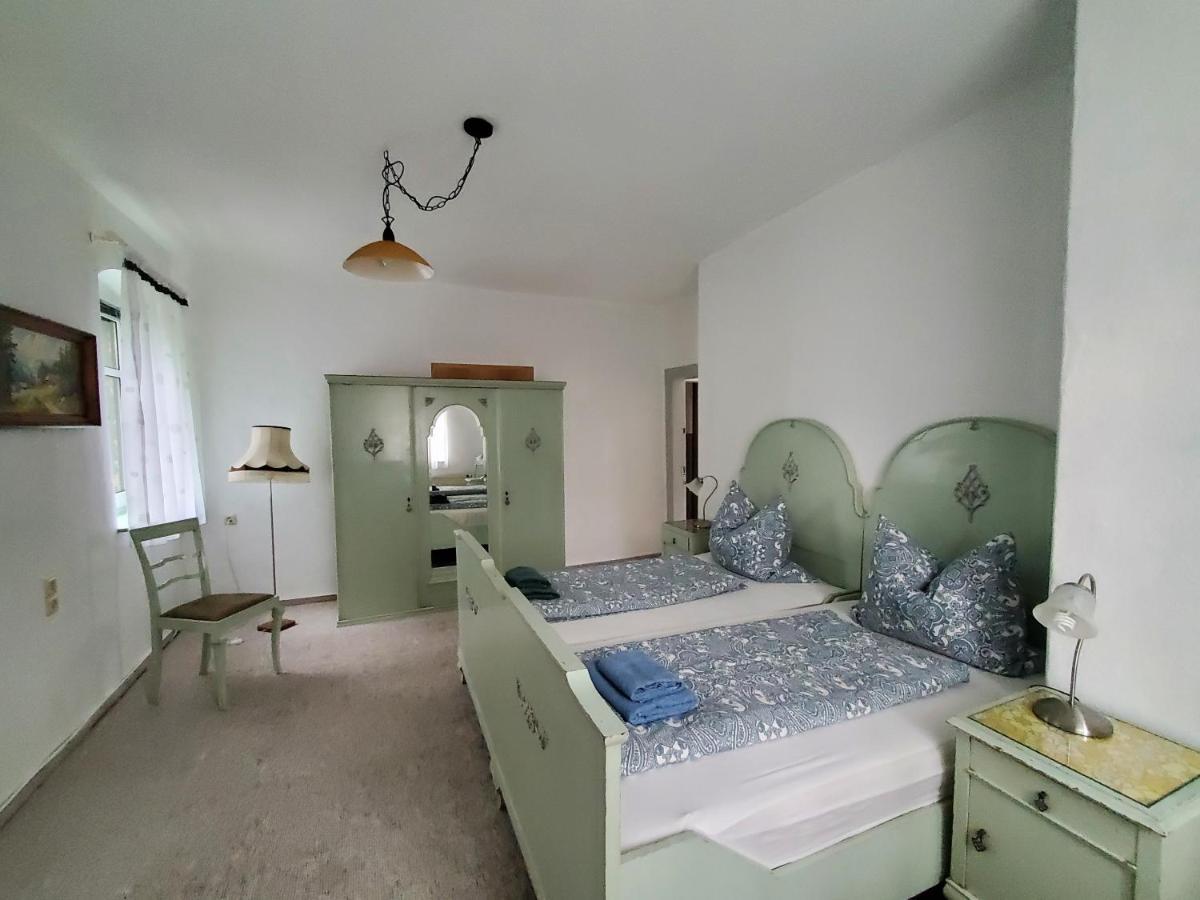 Ferienwohnung Am Rosengarten 로바우 외부 사진